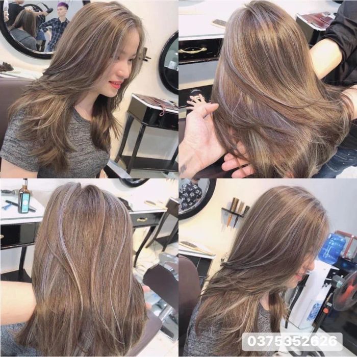 Không gian hiện đại tại 1900 Hair Salon