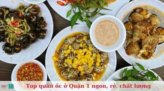 Ốc Lắc - Tinh hoa ẩm thực biển