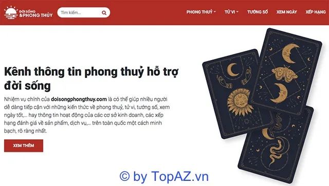 Đời Sống Phong Thủy - Website cung cấp giải pháp phong thủy ứng dụng chất lượng, đồng hành cùng bạn kiến tạo cuộc sống viên mãn.