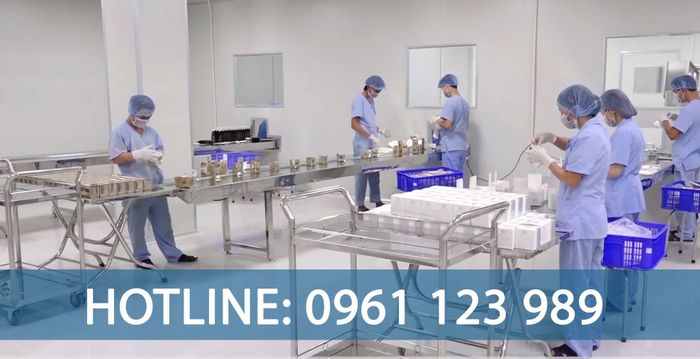 Hình ảnh nhà máy K&C Việt Nam đạt chuẩn CGMP