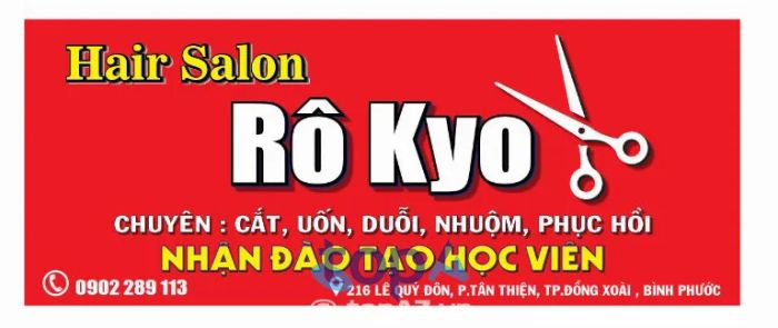 Hair Salon Rô Kyo - Địa chỉ vàng cho những ai đam mê sáng tạo kiểu tóc