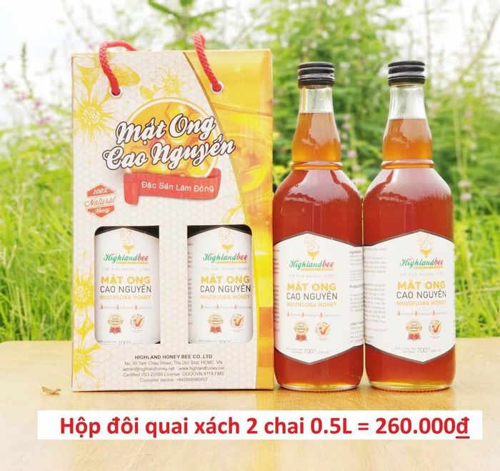 Hình ảnh mật ong rừng cao nguyên Highlandbee