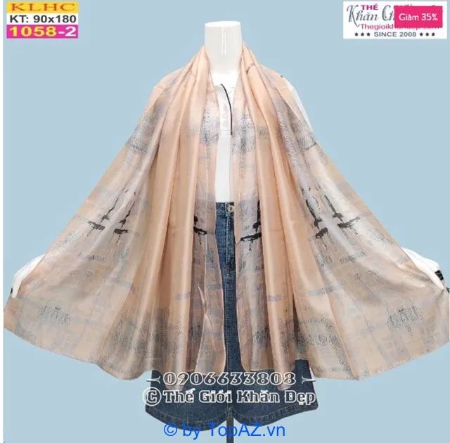 Địa chỉ vàng cho những ai tìm kiếm khăn lụa tơ tằm chất lượng tại TP.HCM