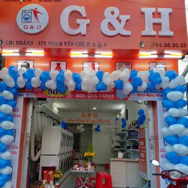 Giặt hấp sấy ủi G&H