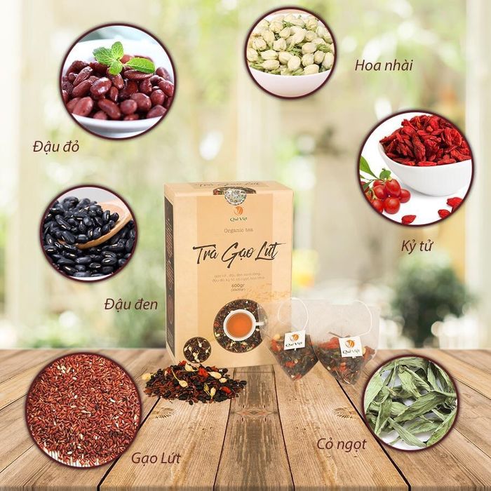 Trà gạo lứt Quê Việt - Hình ảnh 2