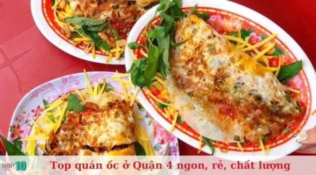 Ốc Nhà Thờ Xóm Chiếu - Biểu tượng ẩm thực đường phố