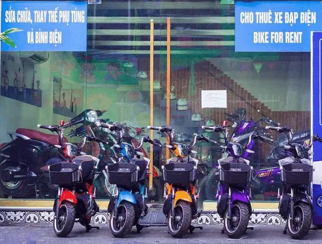 Cửa hàng xe đạp điện tại TPHCM
