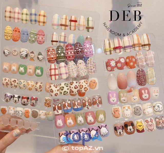 Địa chỉ vàng cho những bộ nail nghệ thuật tại thành phố ngàn hoa