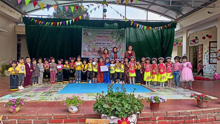 Hình ảnh khuôn viên Trường mầm non Cẩm Tâm