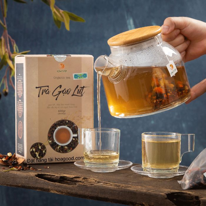 Trà gạo lứt Quê Việt - Hình ảnh 1