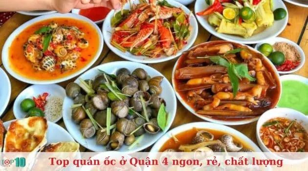Ốc Nhung - Đặc sản trưa Quận 4