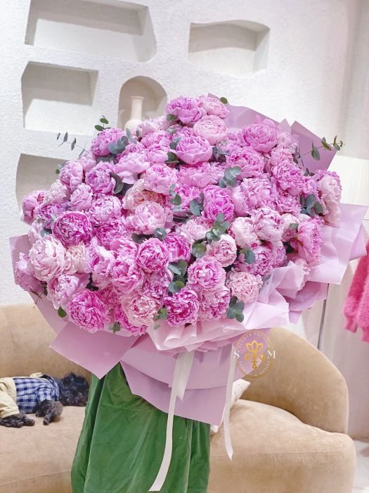 Tác phẩm nghệ thuật hoa tươi tại SM Flower Shop
