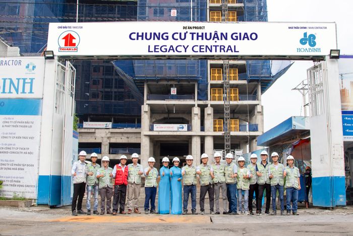 Hòa Bình Construction Group - Hình ảnh thi công ấn tượng (1)