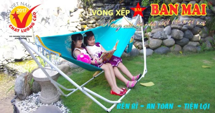 Hình ảnh võng xếp Ban Mai sang trọng
