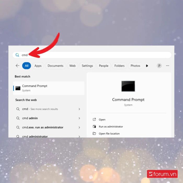 tùy chỉnh màu Command Prompt