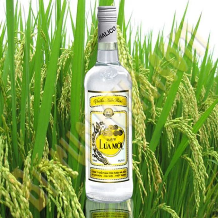 Hình ảnh Rượu Vodka Hà Nội Lúa Mới 45%