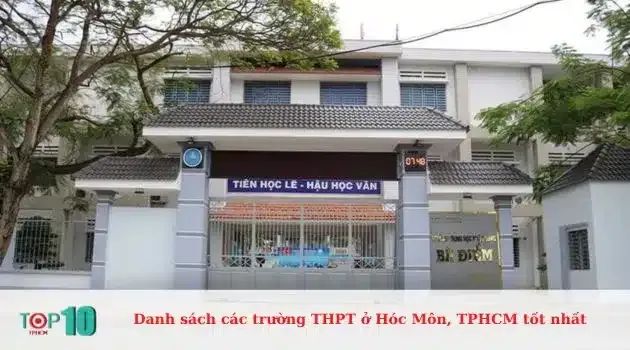 Ngôi trường mang tên Bà Điểm - biểu tượng của vùng đất Hóc Môn giàu truyền thống văn hóa và cách mạng.