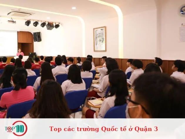 Danh sách các trường quốc tế chất lượng cao tại Quận 3, TP.HCM