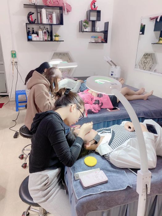 Kết quả nối mi ấn tượng tại Linh Stuborn Nail - Mi