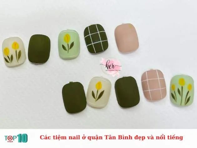 Danh sách các tiệm nail nổi bật và chất lượng tại quận Tân Bình