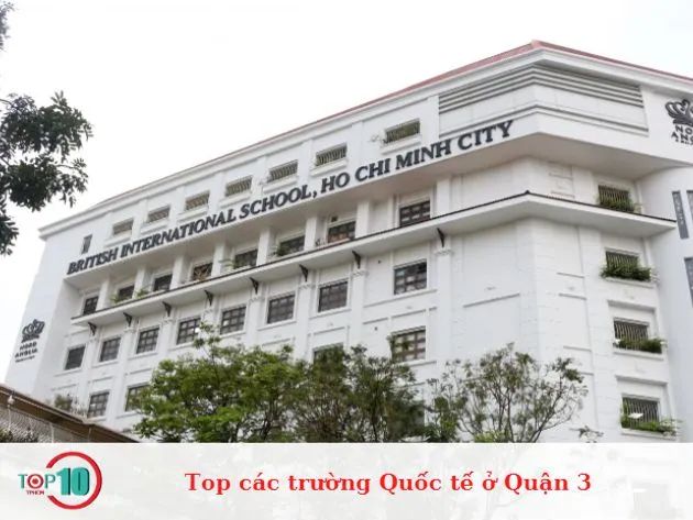 Danh sách các trường quốc tế chất lượng cao tại Quận 3, TP.HCM