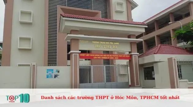 THPT Hồ Thị Bi - Nơi chắp cánh những ước mơ