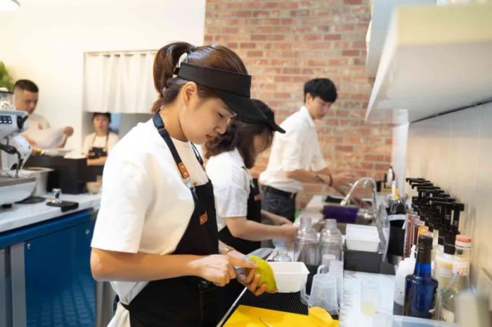 Không gian đào tạo tại Vietblend