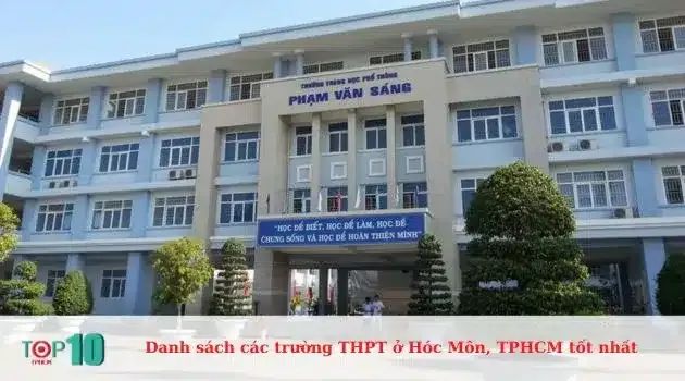 THPT Phạm Văn Sáng - Nơi chắp cánh những ước mơ tri thức