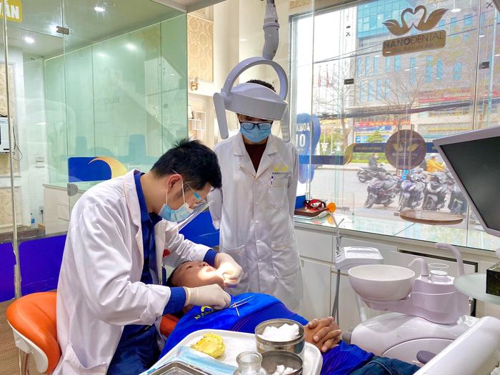 Không gian hiện đại tại Viện Công Nghệ Nha Khoa Thẩm Mỹ Shinbi Hải Phòng