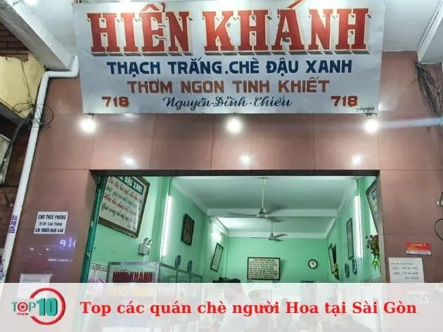 Những quán chè người Hoa nổi bật tại Sài Gòn