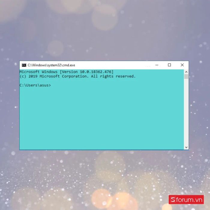 hướng dẫn thay đổi màu Command Prompt