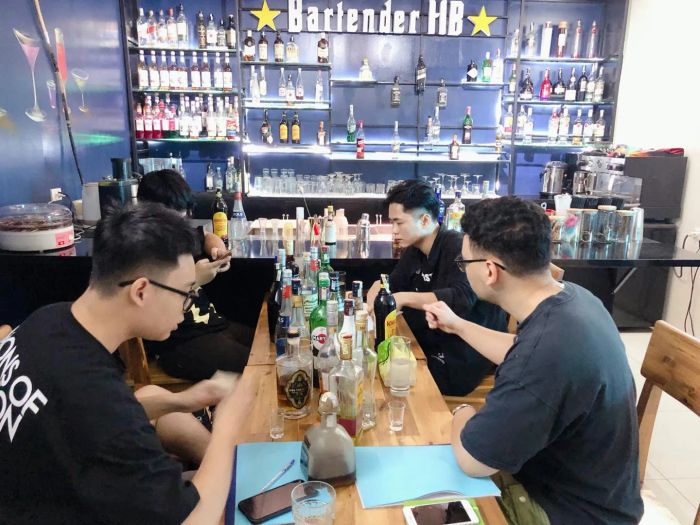 Không gian đào tạo tại Bartender HB