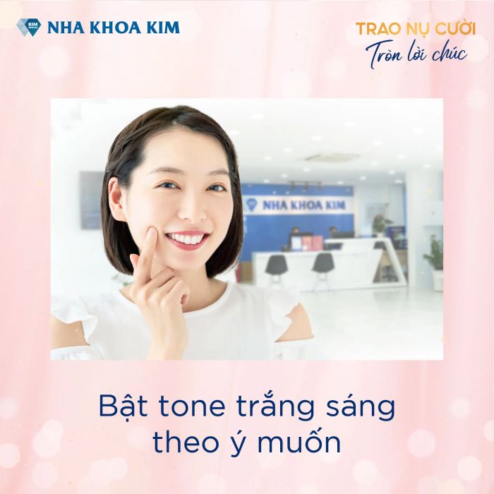 Hình ảnh phòng khám hiện đại tại Nha Khoa Kim