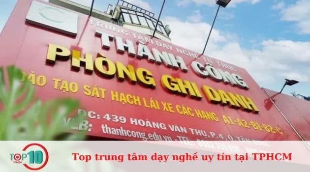 Trung tâm Thành Công - Địa chỉ vàng đào tạo lái xe