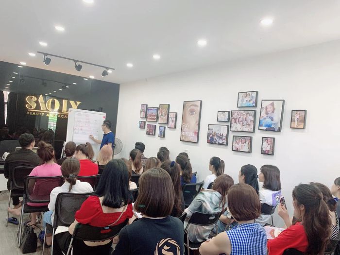 Không gian đào tạo hiện đại tại Viện Thẩm Mỹ Sao Ly