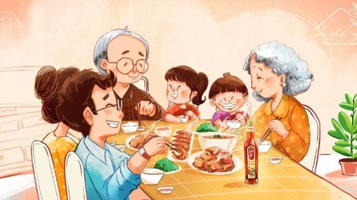 Tình cảm gia đình vượt qua mọi khoảng cách khi xuất phát từ trái tim chân thành. ảnh 1