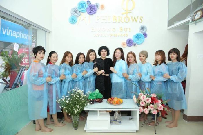 Hình ảnh đào tạo tại Hương Bùi Academy