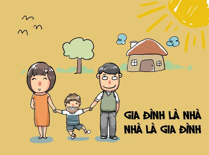 Gia đình - nơi tình yêu tỏa sáng vượt lên mọi khiếm khuyết. ảnh 1