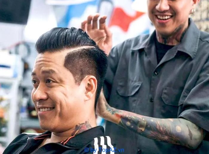 nơi cắt tóc nam đẹp tại Hà Nội
