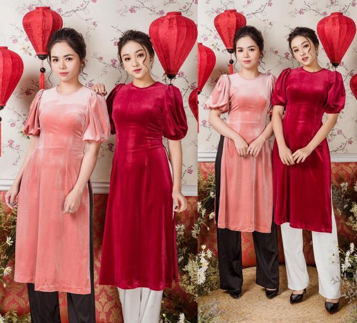 Hình ảnh minh họa áo dài Việt Nam thanh lịch
