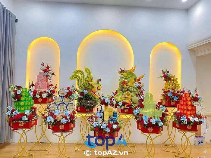 Địa chỉ vàng chuyên mâm quả cưới hỏi tại Sầm Sơn