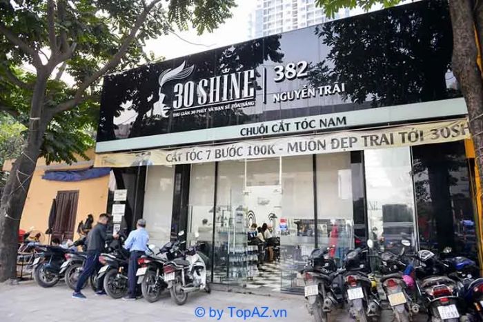 Địa chỉ cắt tóc nam đẹp ở Hà Nội