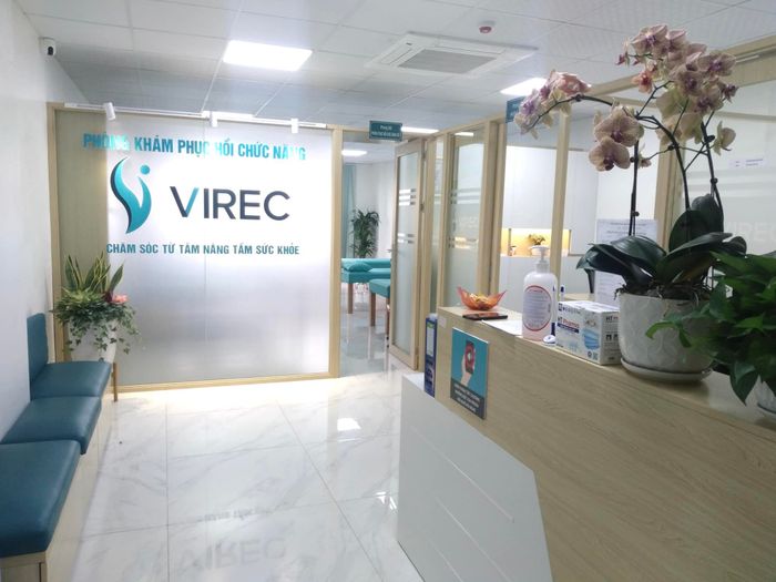 Không gian điều trị hiện đại tại VIREC