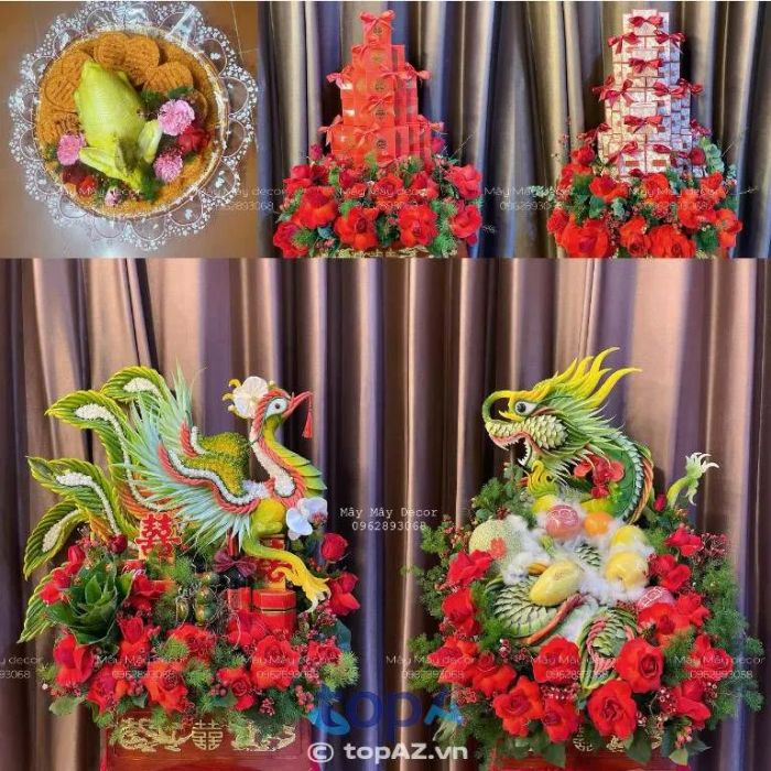 Mây Mây Decor - Địa chỉ vàng cho mâm quả cưới hỏi chất lượng tại TP. Cao Bằng