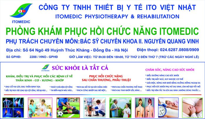 Không gian hiện đại tại phòng khám Itomedic
