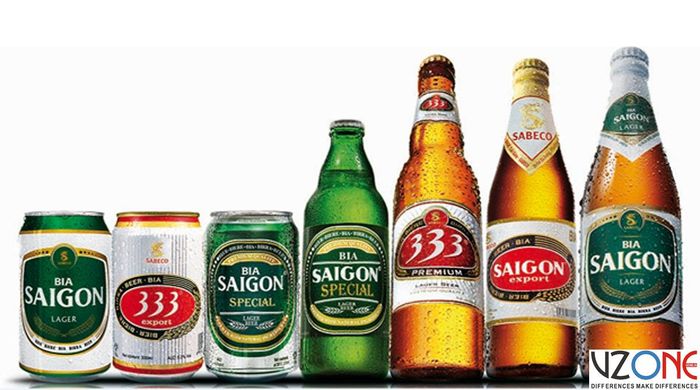 Ảnh Bia Sài Gòn và bia 333 1