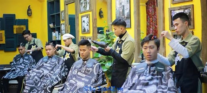 Địa chỉ cắt tóc nam đẹp ở Hà Nội