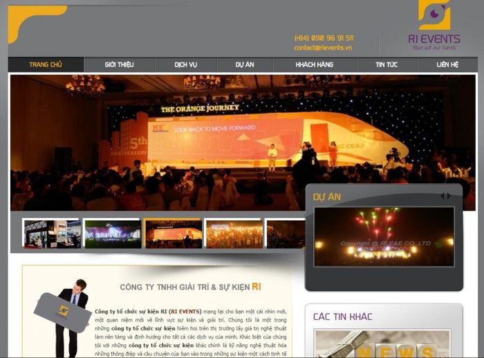 Hình ảnh đặc sắc từ các dự án của RI Events
