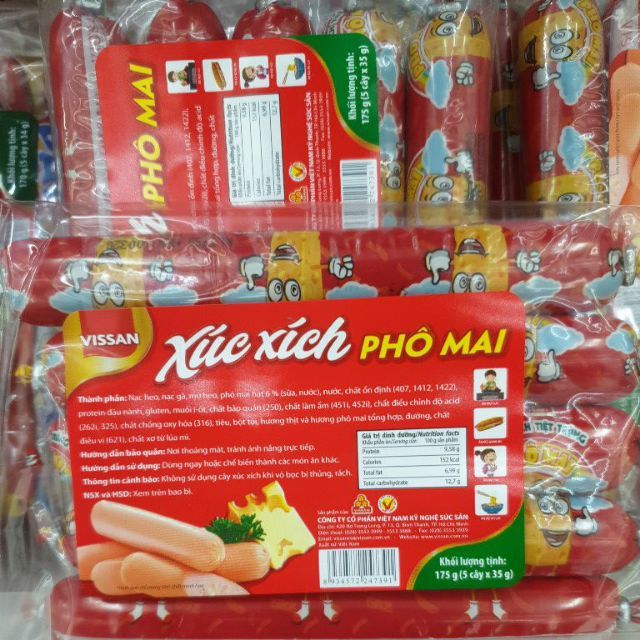 Ảnh sản phẩm xúc xích Vissan 1