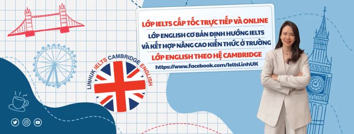 Hình ảnh lớp học cùng Ms Linh UK